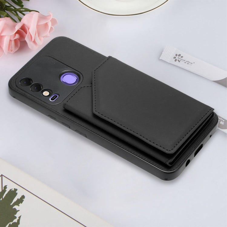 For Tecno Spark 8 Skin Feel PU + TPU + PC Phone Case