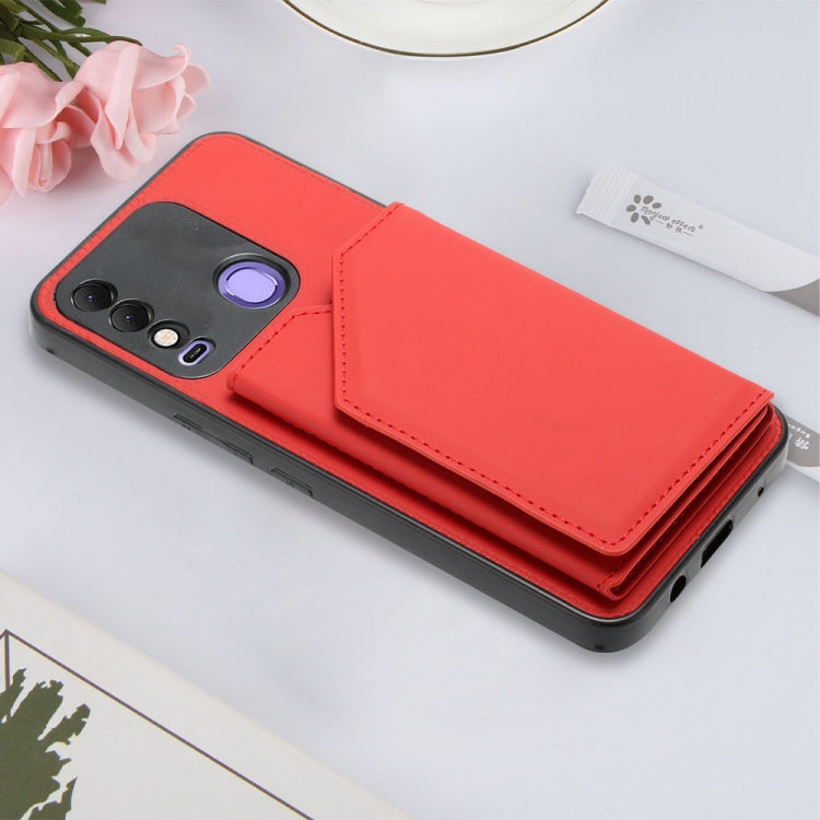 For Tecno Spark 8 Skin Feel PU + TPU + PC Phone Case
