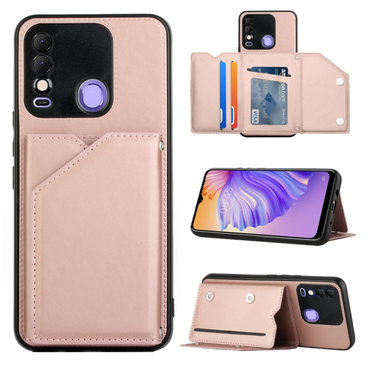 For Tecno Spark 8 Skin Feel PU + TPU + PC Phone Case