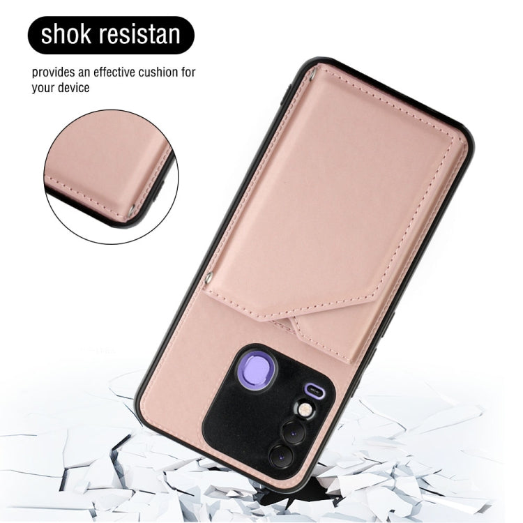 For Tecno Spark 8 Skin Feel PU + TPU + PC Phone Case