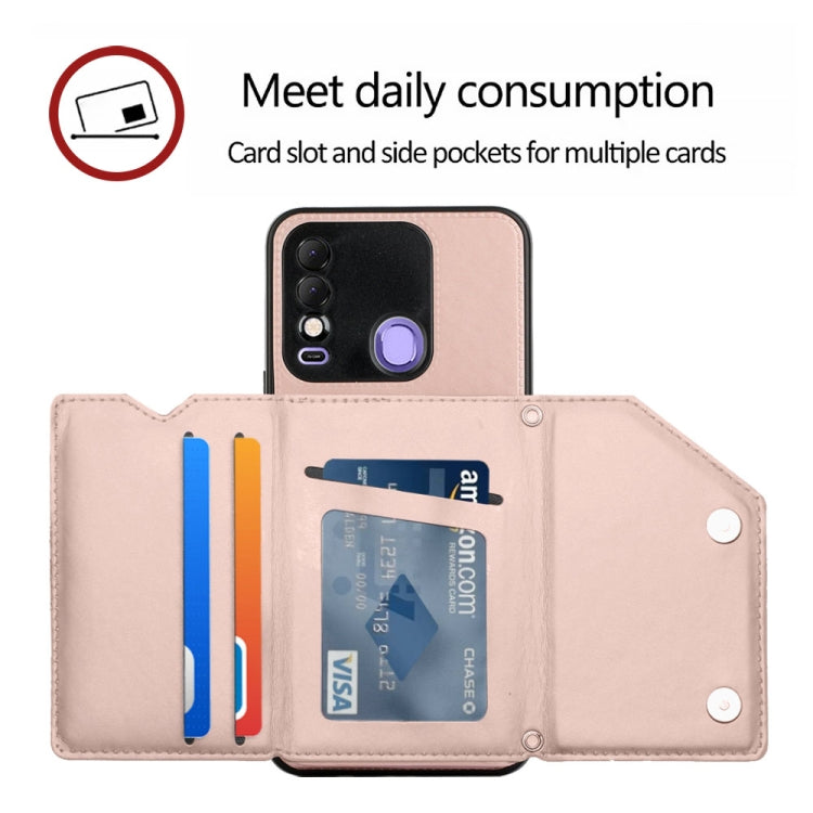 For Tecno Spark 8 Skin Feel PU + TPU + PC Phone Case