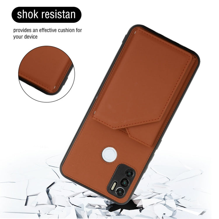 For Tecno Spark 5 Air / 6 Air Skin Feel PU + TPU + PC Phone Case