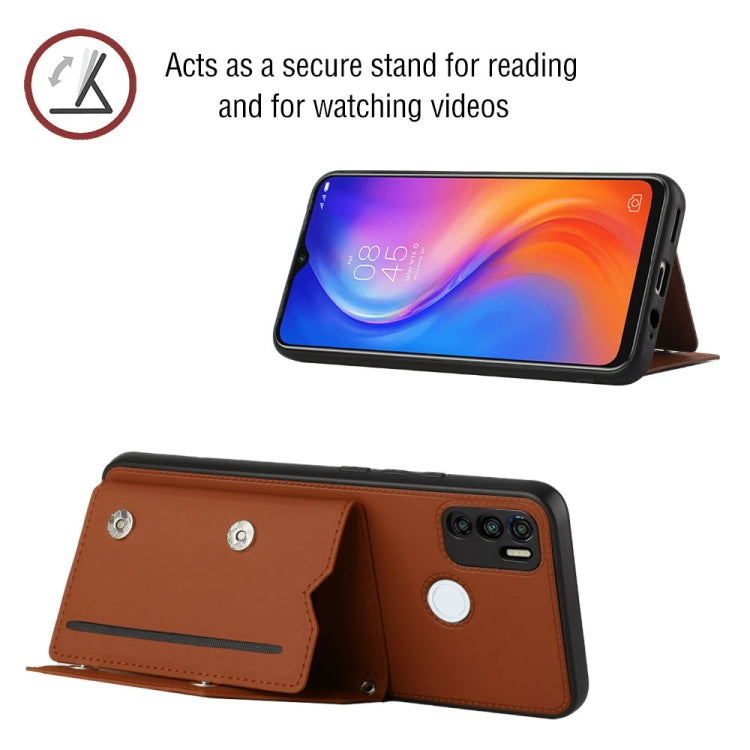 For Tecno Spark 5 Air / 6 Air Skin Feel PU + TPU + PC Phone Case