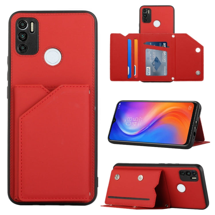 For Tecno Spark 5 Air / 6 Air Skin Feel PU + TPU + PC Phone Case