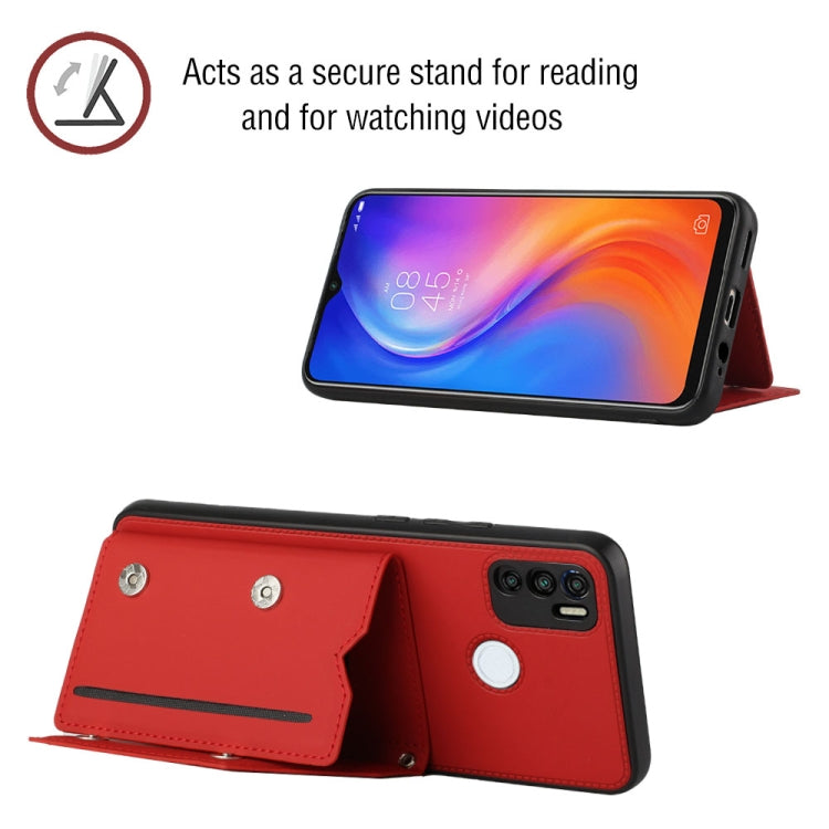 For Tecno Spark 5 Air / 6 Air Skin Feel PU + TPU + PC Phone Case
