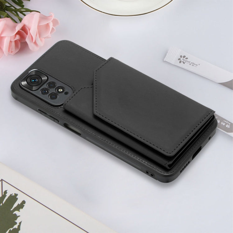 For Xiaomi Redmi Note 11S/11 4G Global Skin Feel PU + TPU + PC Phone Case