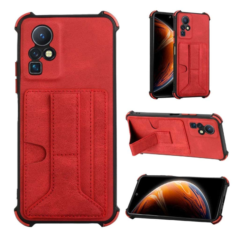 For Infinix Zero X / X Pro Dream Holder Card Bag Shockproof Phone Case