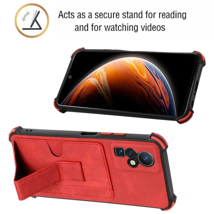 For Infinix Zero X / X Pro Dream Holder Card Bag Shockproof Phone Case