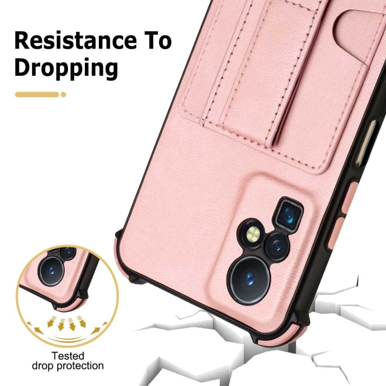 For Infinix Zero X / X Pro Dream Holder Card Bag Shockproof Phone Case