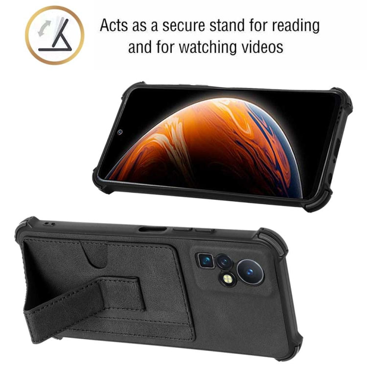 For Infinix Zero X / X Pro Dream Holder Card Bag Shockproof Phone Case