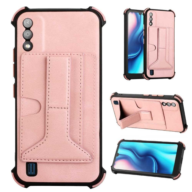 For Itel A37 / A26 Dream Holder Card Bag Shockproof Phone Case