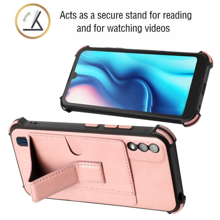 For Itel A37 / A26 Dream Holder Card Bag Shockproof Phone Case