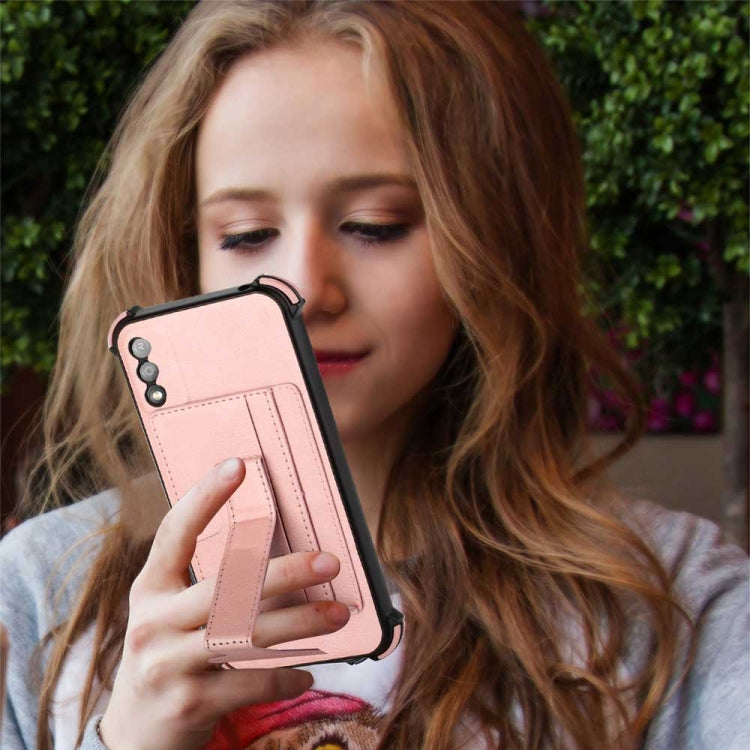 For Itel A37 / A26 Dream Holder Card Bag Shockproof Phone Case