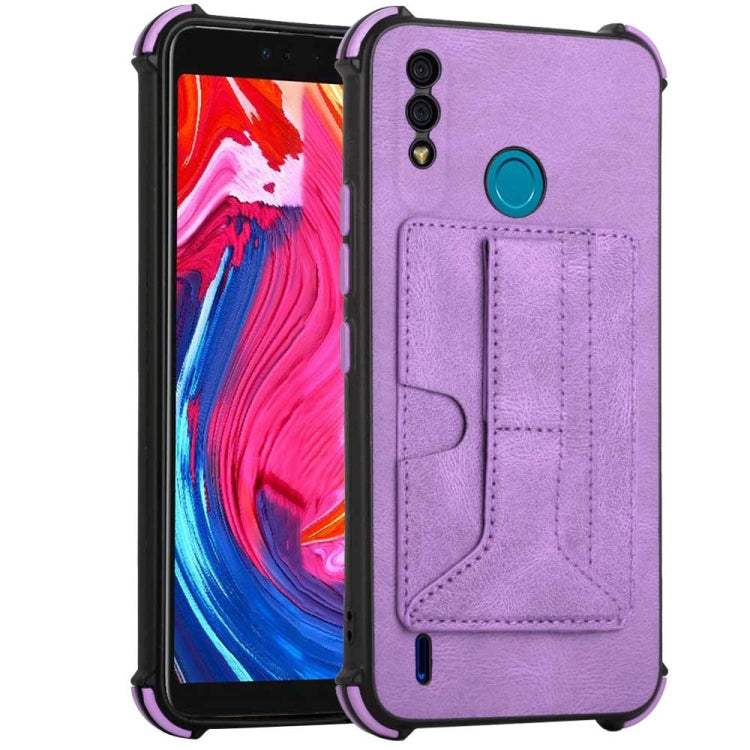 For Itel A56 Dream Holder Card Bag Shockproof Phone Case