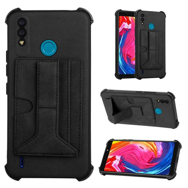 For Itel A56 Dream Holder Card Bag Shockproof Phone Case
