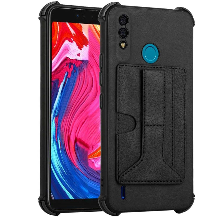 For Itel A56 Dream Holder Card Bag Shockproof Phone Case