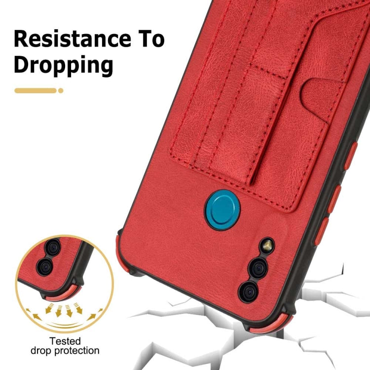 For Itel A56 Dream Holder Card Bag Shockproof Phone Case
