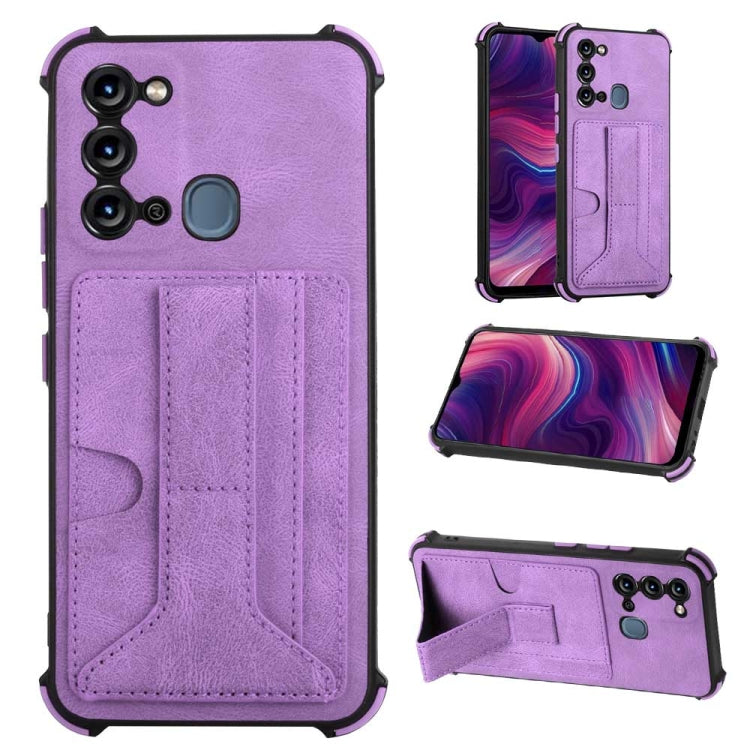 For Itel S17 Dream Holder Card Bag Shockproof Phone Case
