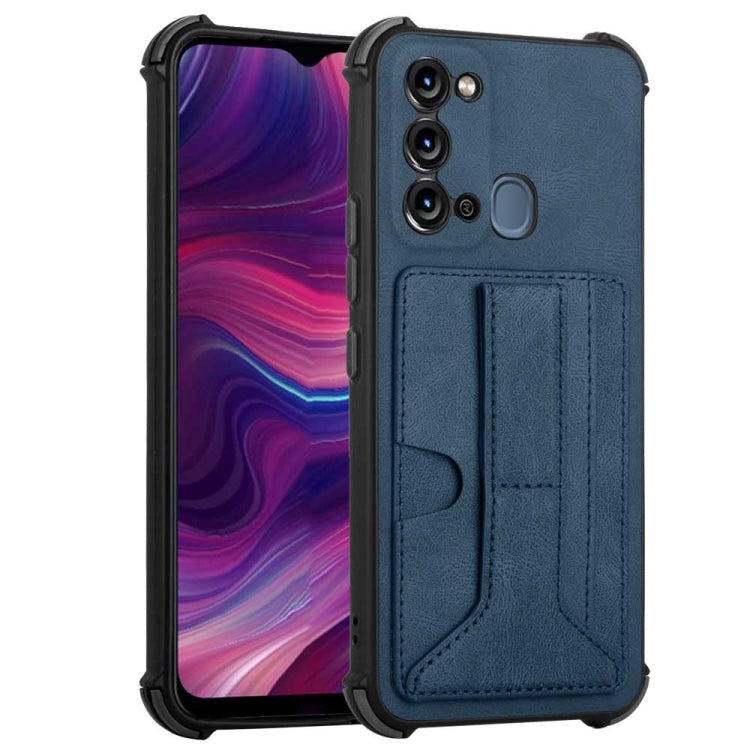 For Itel S17 Dream Holder Card Bag Shockproof Phone Case