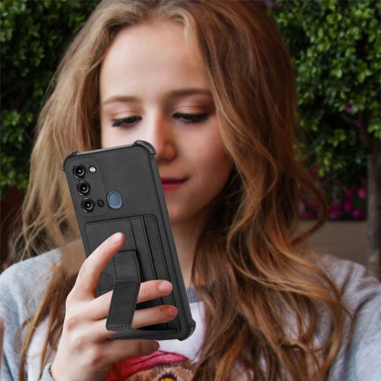 For Itel S17 Dream Holder Card Bag Shockproof Phone Case