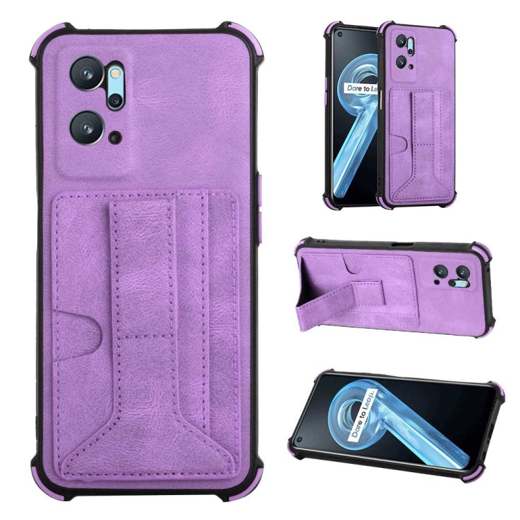 For OPPO Realme 9i Dream Holder Card Bag Shockproof Phone Case