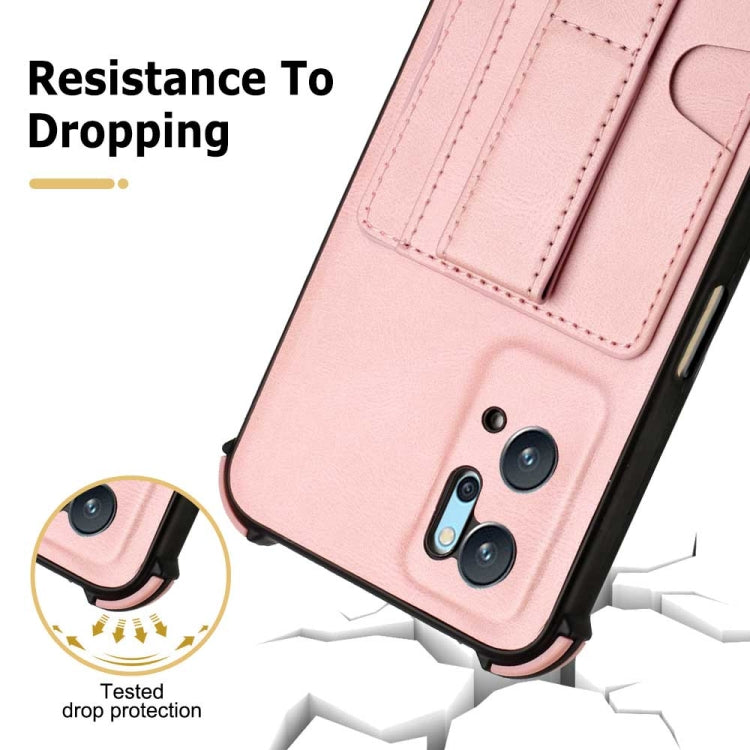 For OPPO Realme 9i Dream Holder Card Bag Shockproof Phone Case