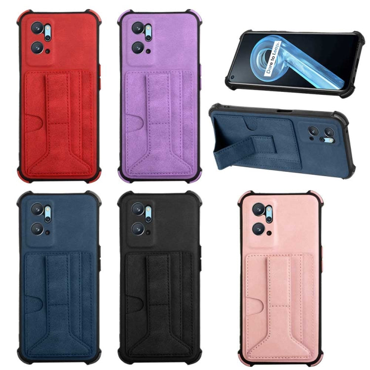 For OPPO Realme 9i Dream Holder Card Bag Shockproof Phone Case