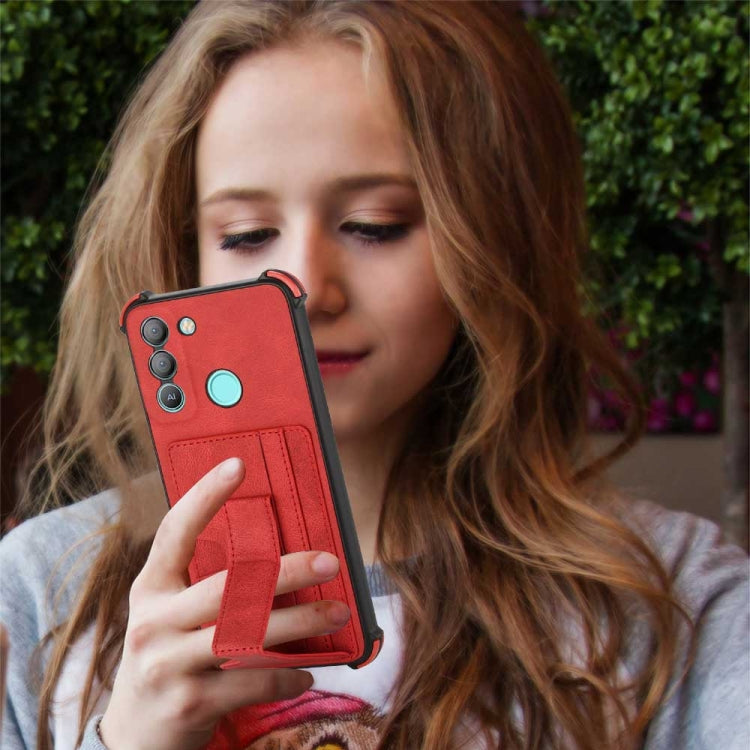 For Tecno Pop 5 LTE Dream Holder Card Bag Shockproof Phone Case