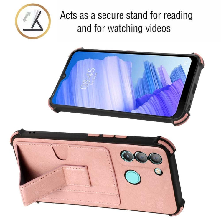 For Tecno Pop 5 LTE Dream Holder Card Bag Shockproof Phone Case