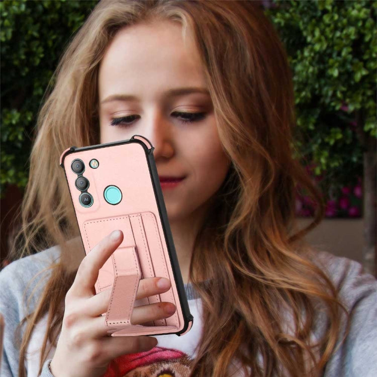 For Tecno Pop 5 LTE Dream Holder Card Bag Shockproof Phone Case