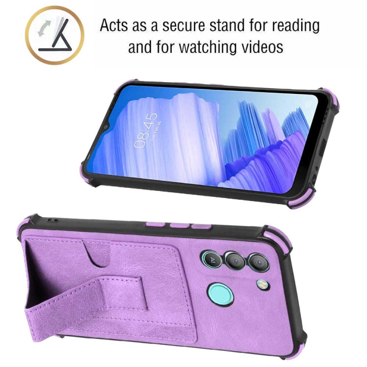 For Tecno Pop 5 LTE Dream Holder Card Bag Shockproof Phone Case