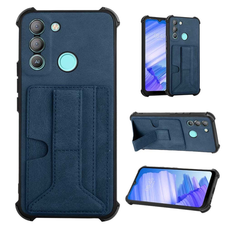 For Tecno Pop 5 LTE Dream Holder Card Bag Shockproof Phone Case