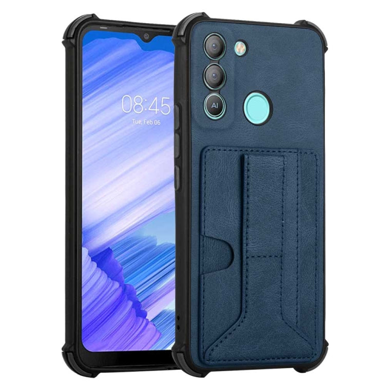 For Tecno Pop 5 LTE Dream Holder Card Bag Shockproof Phone Case