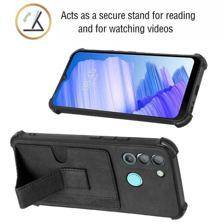 For Tecno Pop 5 LTE Dream Holder Card Bag Shockproof Phone Case