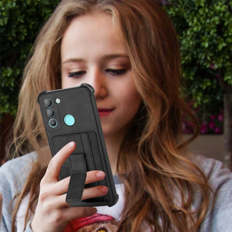 For Tecno Pop 5 LTE Dream Holder Card Bag Shockproof Phone Case