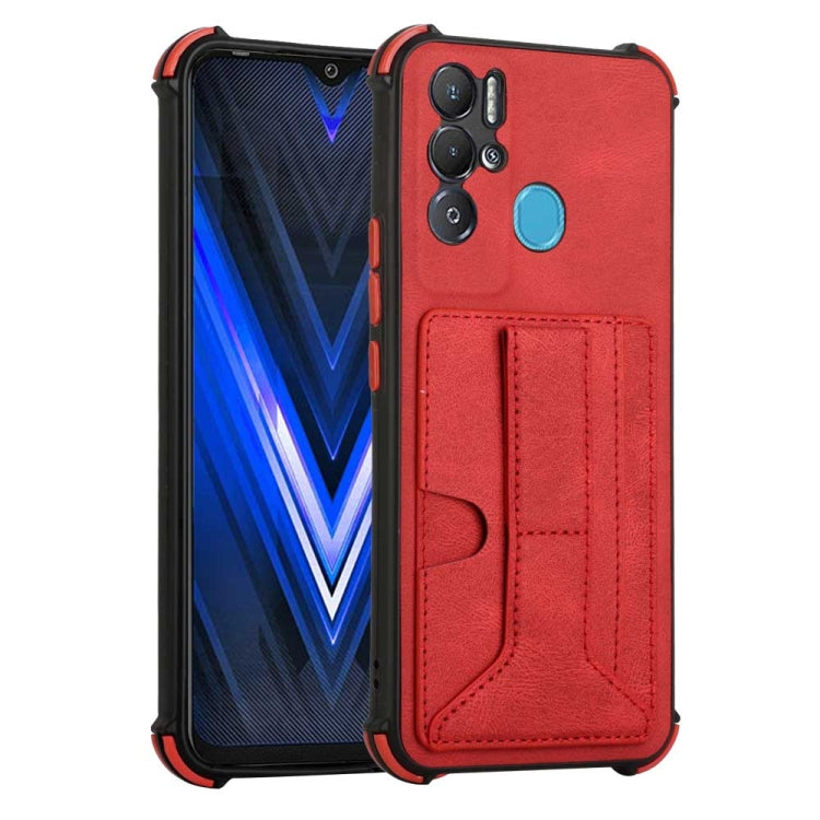 For Tecno Pova Neo Dream Holder Card Bag Shockproof Phone Case