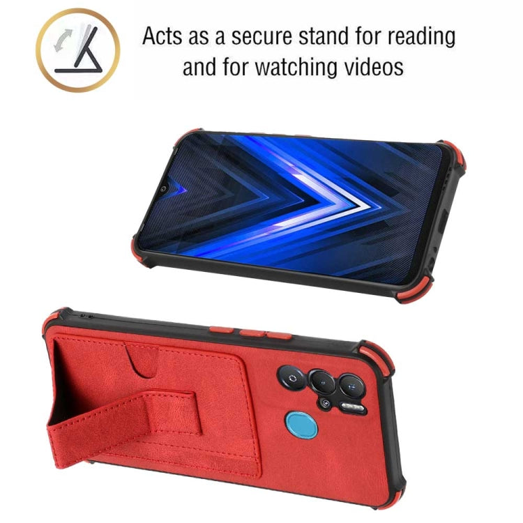 For Tecno Pova Neo Dream Holder Card Bag Shockproof Phone Case