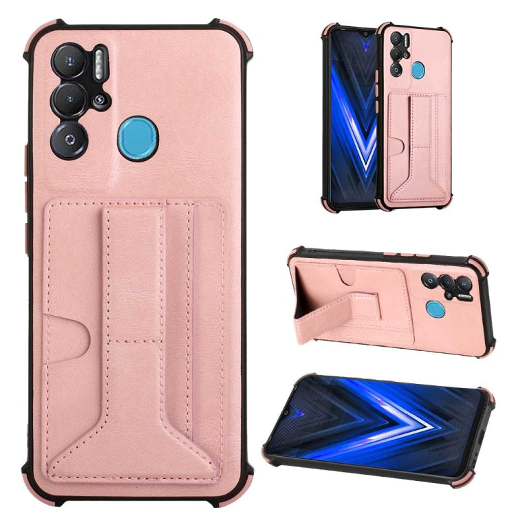 For Tecno Pova Neo Dream Holder Card Bag Shockproof Phone Case
