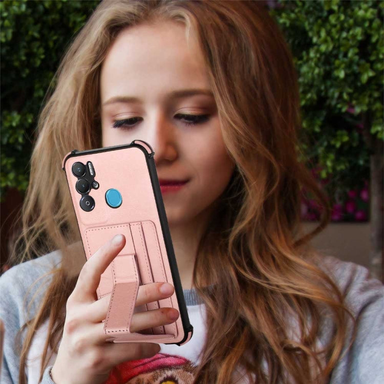 For Tecno Pova Neo Dream Holder Card Bag Shockproof Phone Case