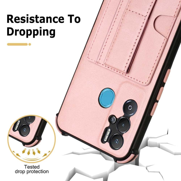 For Tecno Pova Neo Dream Holder Card Bag Shockproof Phone Case