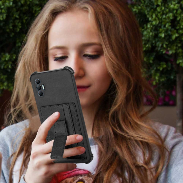 For Tecno Spark 8P Dream Holder Card Bag Shockproof Phone Case