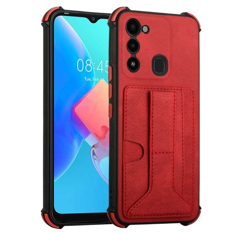 For Tecno Spark Go 2022/Spark 8C/KG5 Dream Holder Card Bag Shockproof Phone Case