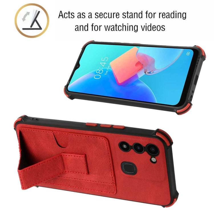 For Tecno Spark Go 2022/Spark 8C/KG5 Dream Holder Card Bag Shockproof Phone Case