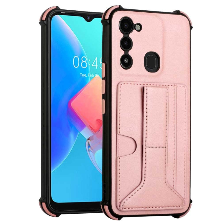 For Tecno Spark Go 2022/Spark 8C/KG5 Dream Holder Card Bag Shockproof Phone Case