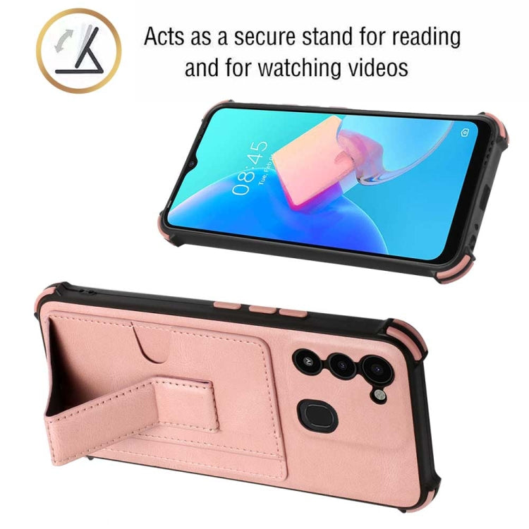 For Tecno Spark Go 2022/Spark 8C/KG5 Dream Holder Card Bag Shockproof Phone Case