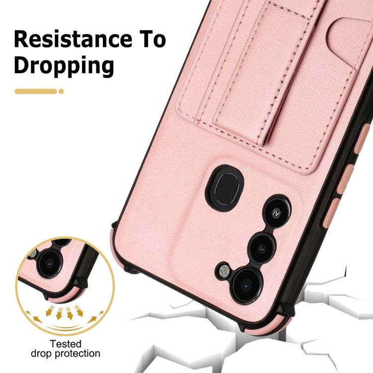 For Tecno Spark Go 2022/Spark 8C/KG5 Dream Holder Card Bag Shockproof Phone Case