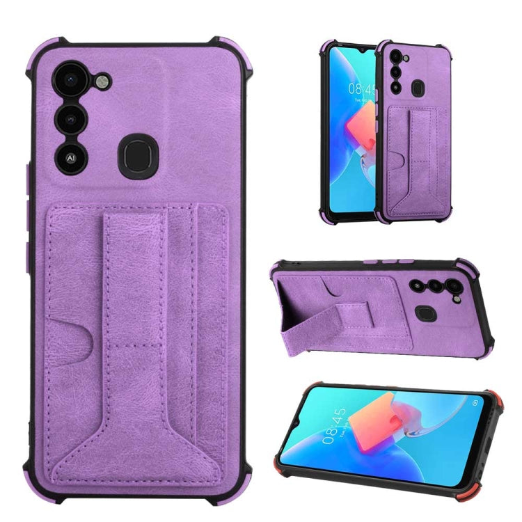 For Tecno Spark Go 2022/Spark 8C/KG5 Dream Holder Card Bag Shockproof Phone Case