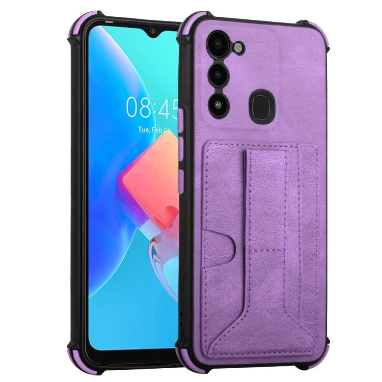 For Tecno Spark Go 2022/Spark 8C/KG5 Dream Holder Card Bag Shockproof Phone Case