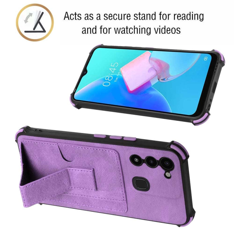 For Tecno Spark Go 2022/Spark 8C/KG5 Dream Holder Card Bag Shockproof Phone Case