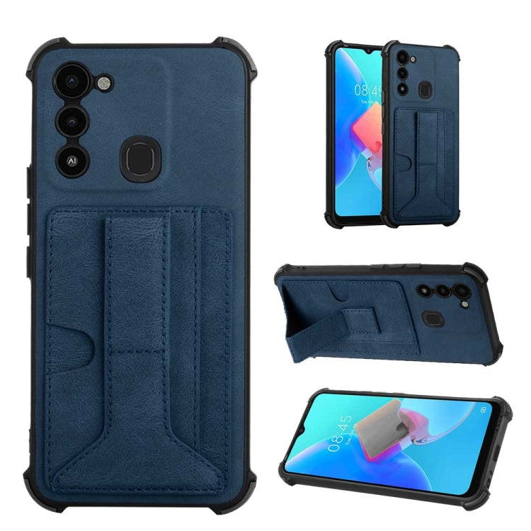 For Tecno Spark Go 2022/Spark 8C/KG5 Dream Holder Card Bag Shockproof Phone Case
